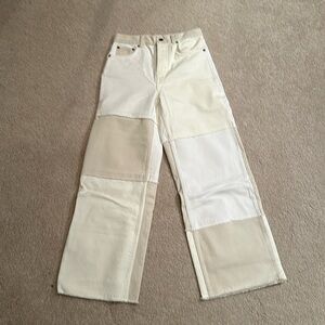 Getty cropped Rails denim